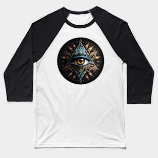 Magical Spiritual Eye Baseball T-Shirt